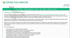 Desktop Screenshot of connectingmedicine.com